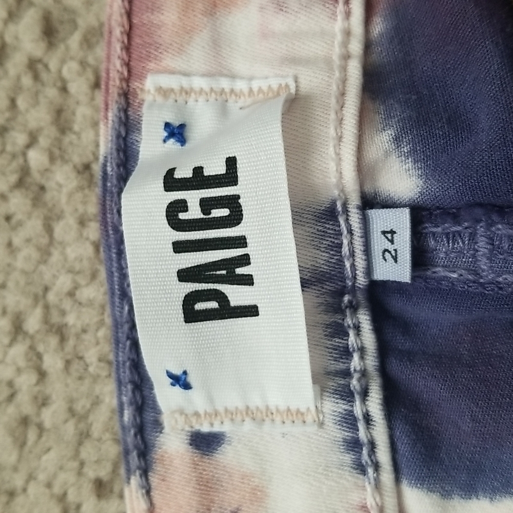Paige Verdugo Ultra Skinny Tye Dye Jeans - Picture 9 of 13